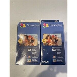 EPSON Picture Mate Print Pack 100 Sheets Paper 1 Photo Cartridge 3/14 T5570
